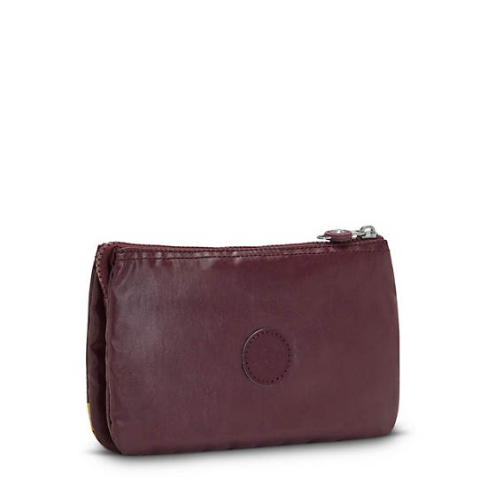 Sacs Kipling Creativity Extra Large Metallic Wristlet Bordeaux | FR 1149LI
